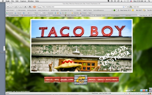 TacoBoy Homepage